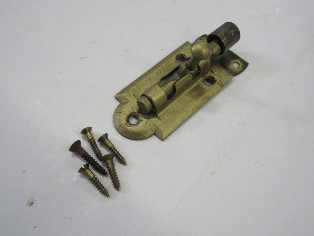 Metal Bolt Latch with Catch – Rebuilders Xchange